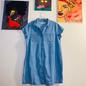 Denim dress